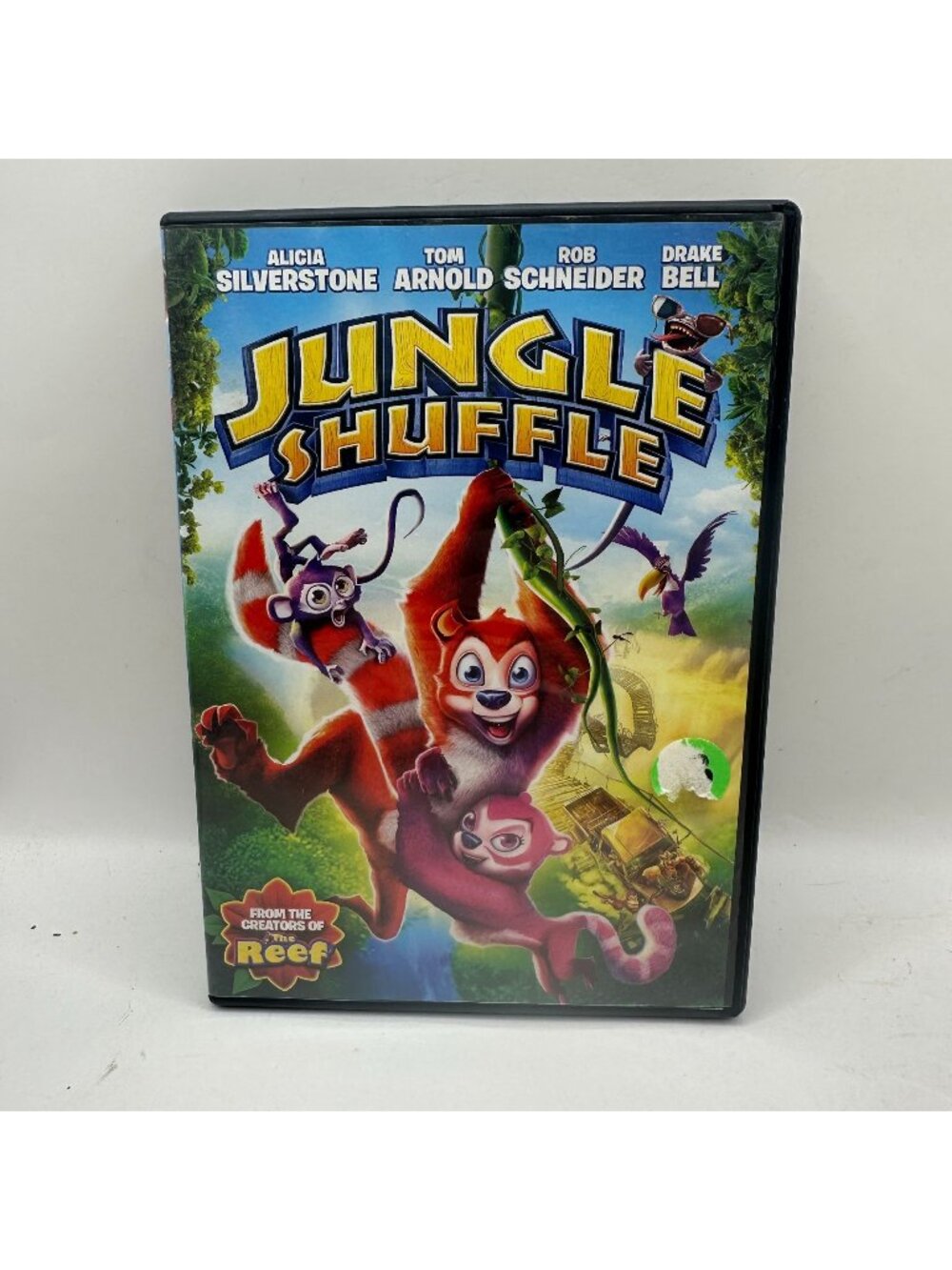Jungle Shuffle DVD Alicia Silverstone Tom Arnold Animated Family Comedy 2014